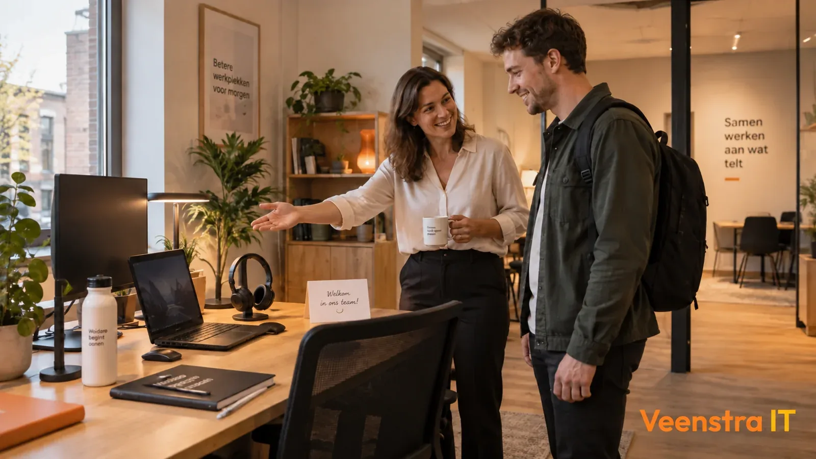 Nieuwe collega? Regel de werkplek vóór dag één