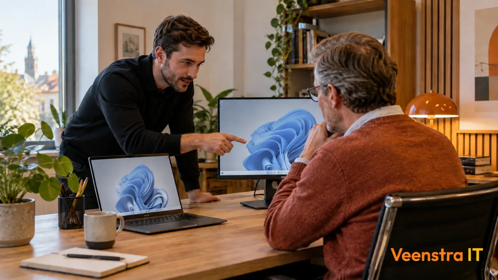 Een virtuele werkplek of een gewone laptop?